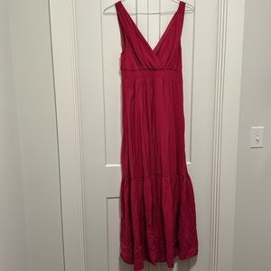 Maxi dress/pink-magenta color size L